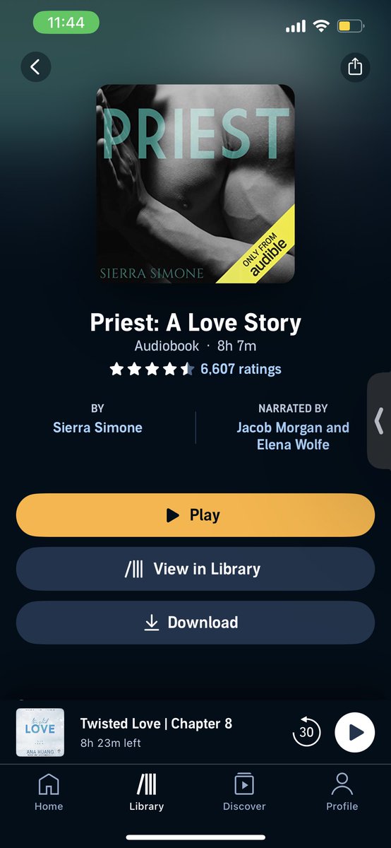 This may be an unpopular opinion but I ABSOLUTELY HATED THE ENDING cause why did she do him like that?????? It would’ve been a 10/10 for me but then Poppy wanted to act like that for what… 

#priestsierrasimone #Audible #smut #sierrasimone #poppydanforth #priest