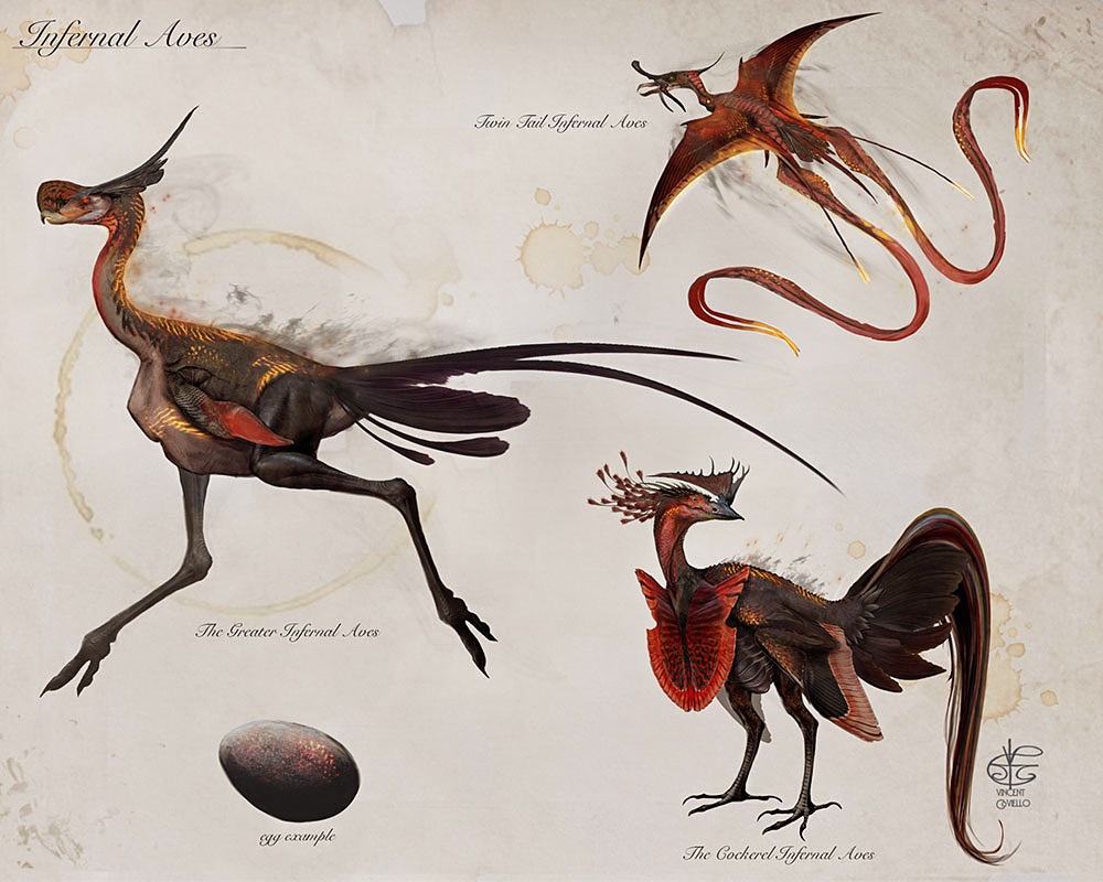 The Infernal Aves, or colloquially known as the Phoenix. Learn more on my instagram 

#dragon #phoenix #creatuanary #creatuanary2024 #conceptart #creaturedesign #dragons #creatureconcept #fantasy #fantasyart #illustration #bestiary  #digitalart #monstergram #sketch