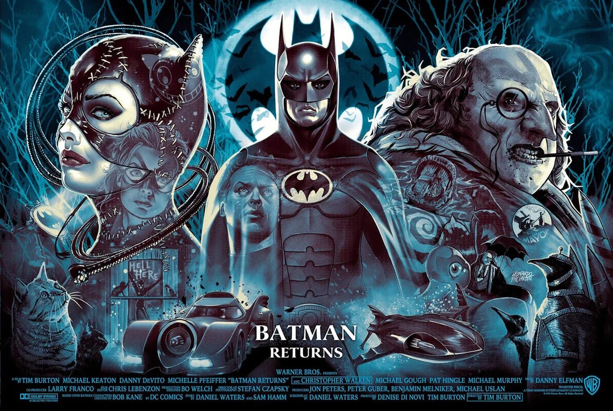 BatmanNotes's tweet photo. Batman Returns 
Art by @leoarts 
#Batman #BatmanReturns #Catwoman #Penguin #TimBurton #MichaelKeaton https://t.co/bQIegm1pMj