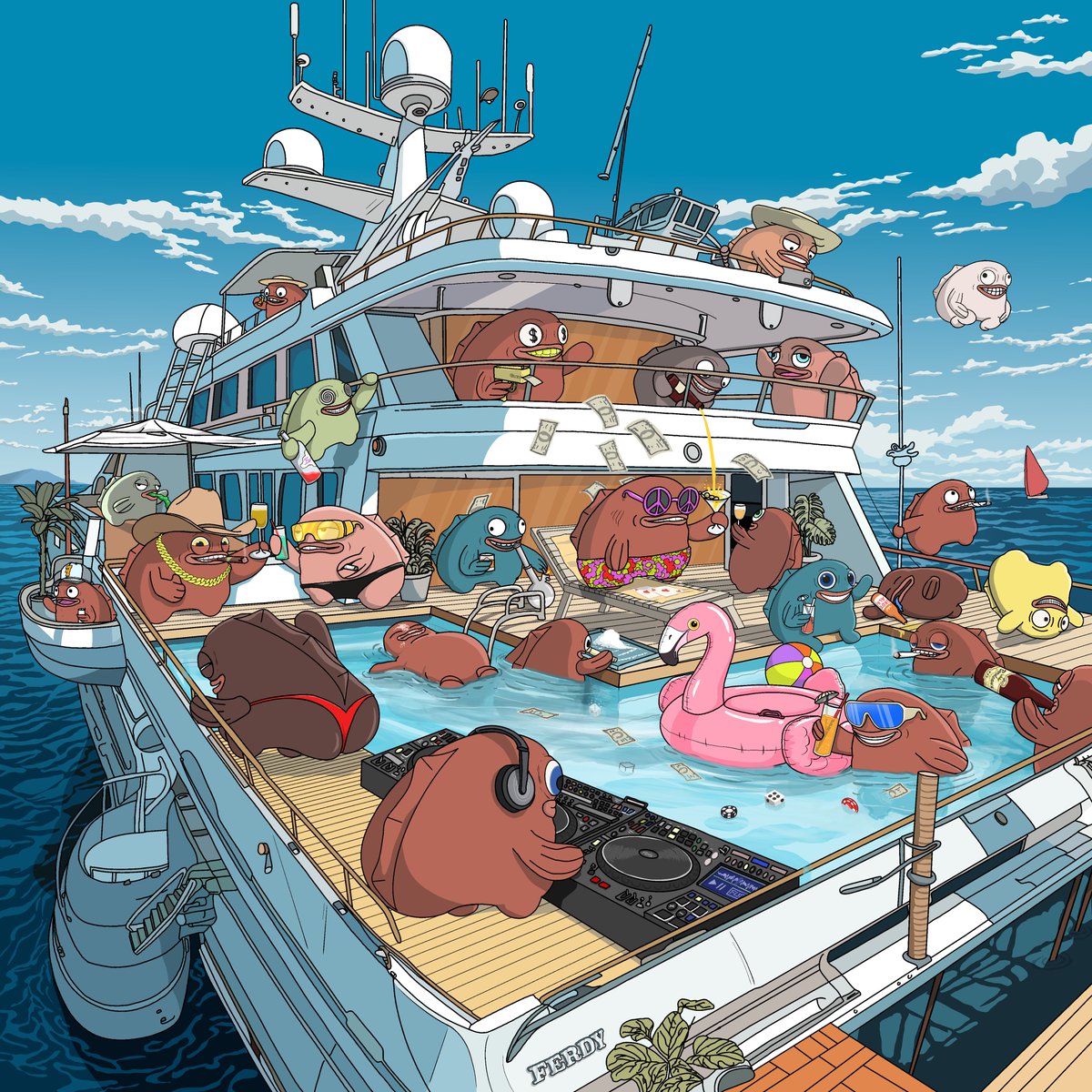 Soon the party will begin. Tag a fren who’s pictured below 👇