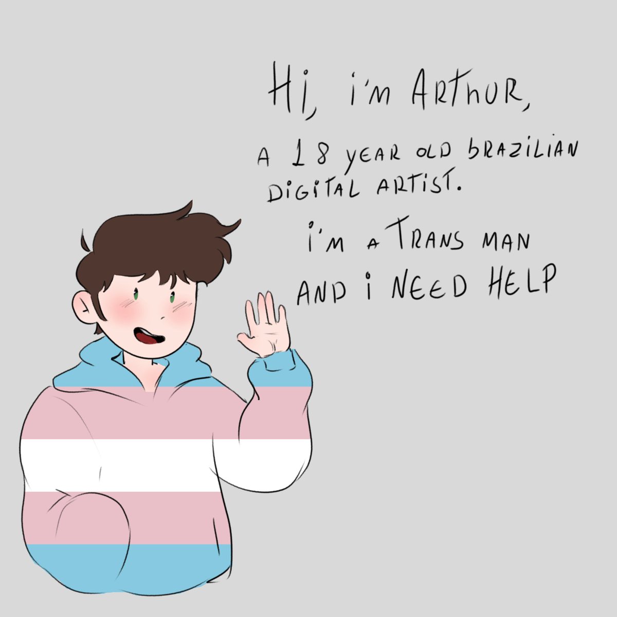 ArthieArts's tweet photo. Since it's Trans Visibility month, here's a little thread on how you can help a trans person: https://t.co/HFQJ9aMRcq