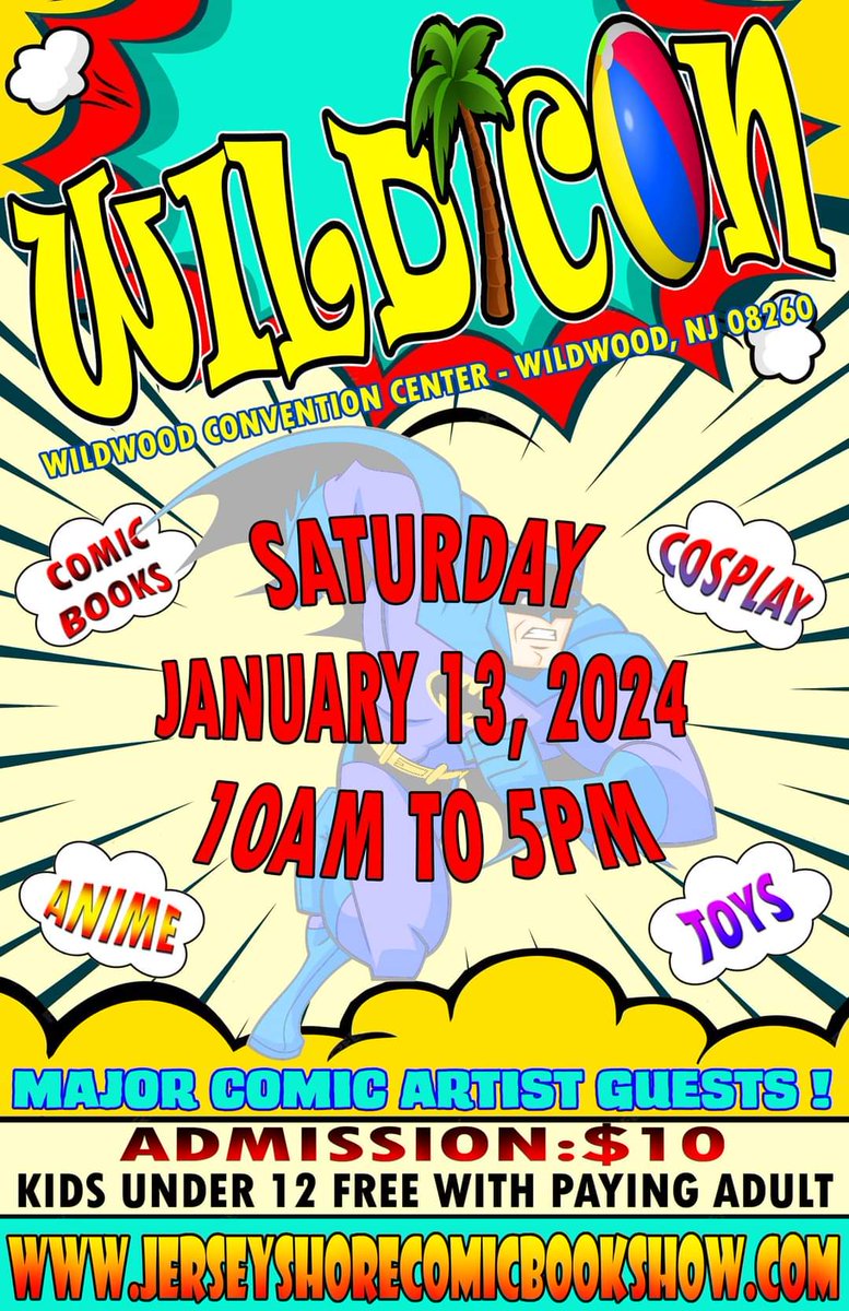 ChrisMblake77's tweet photo. This weekend I will be in Wildwood NJ for #wildcon the event will feature comics, collectibles, vendors, authors cosplay and a cosplay contest. Stop in and have me sign my books.
#comics #Collectibles #newjersey #wildwood #authorcommunity #booksigning https://t.co/pf7stjusX0