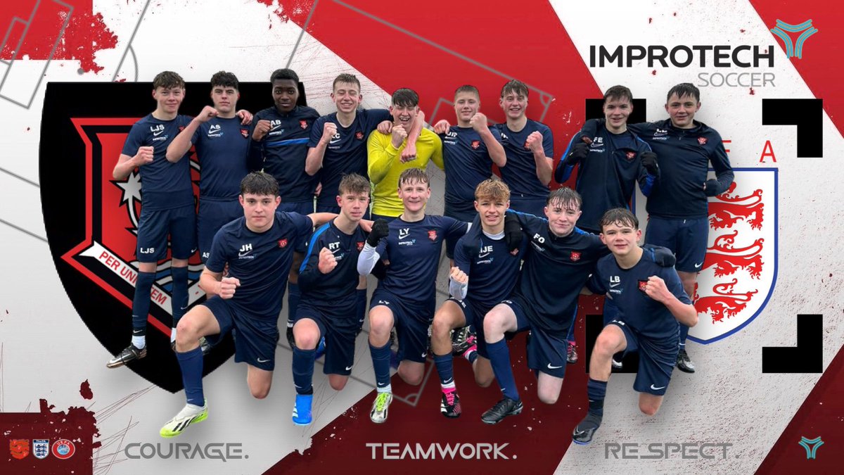 ImprotechElite's tweet photo. Well done to our Elite Academy English Martyrs yr10 squad who triumphed 0-3 away from home in the ESFS National Elite Schools Cup against a good Horizon (Barnsley) squad.
Goals:
Finley Ogle
Jacob Watson
Luke Young
MOM - Finley Ogle
#improtechsoccer https://t.co/tF2DFqcAh4