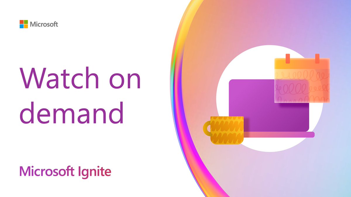 events_msft's tweet photo. New year, new on-demand sessions to explore. 😎
 
Stream all things AI innovations, skill-building, and anything else from #MSIgnite that may be on your 2024 bucket list: https://t.co/PT1WI1Hs38 https://t.co/kUA4EOwV0S