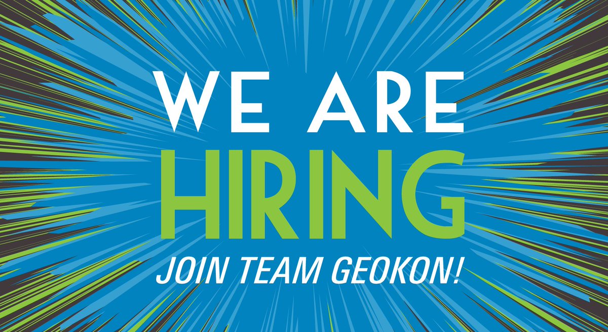 Looking for a rewarding career? Come join the GEOKON family! GEOKON has a variety of open positions, including opportunities in production, sales, and quality assurance. To see all open positions, please visit: geokon.com/Employment.

#hiring