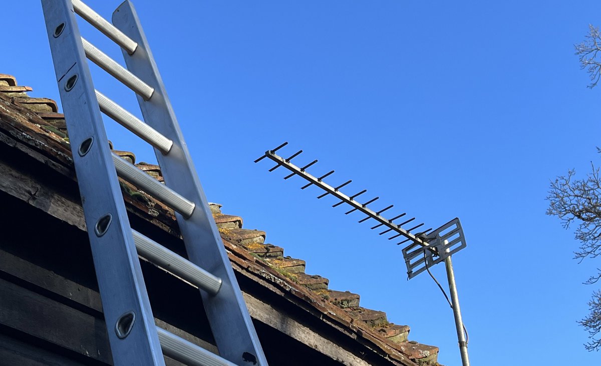 andyAVAVsystems's tweet image. It’s that time of year
People cancelling Pay TV post Christmas
Couple of Aerial replacements
Still finding obsolete Group C/D #Aerials as people go back to #Freeview