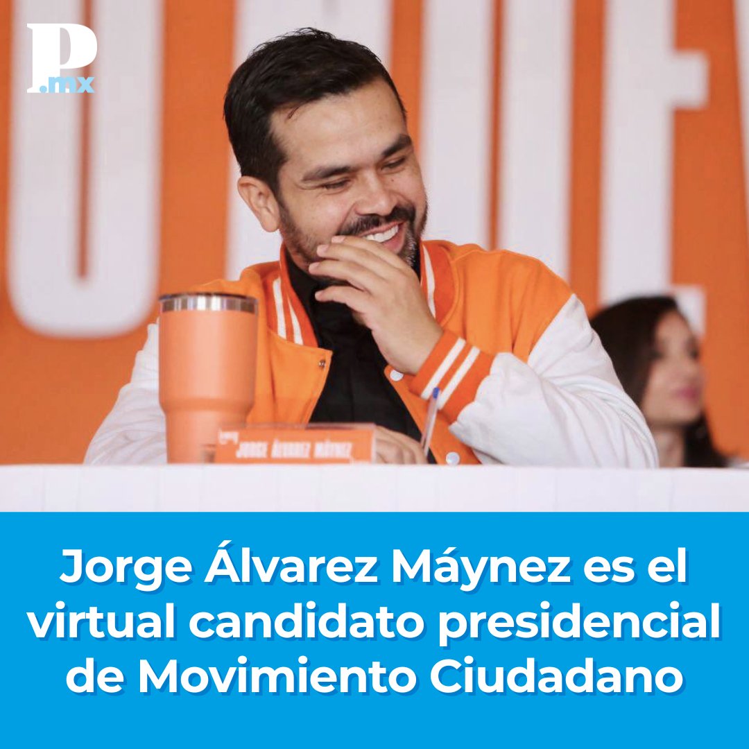¡ARRÁNCATE🍊!

La elección presidencial tiene nuevo contendiente; se llama Jorge <a href="/AlvarezMaynez/">Jorge Álvarez Máynez</a> y competirá contra <a href="/Claudiashein/">Claudia Sheinbaum Pardo</a> y <a href="/XochitlGalvez/">Xóchitl Gálvez Ruiz</a> a través de <a href="/MovCiudadanoMX/">Movimiento Ciudadano | Movimiento Naranja</a>.

¿Qué opinas?

🔹elpopular.mx