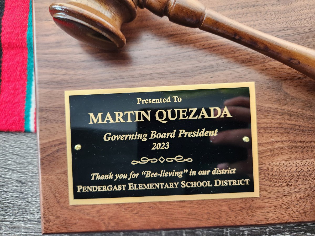 Last night I proudly passed the gavel to our new Board President, Hilda Ortega Rosales. This was my 4th term serving as Board President (2013, 2014, 2018 &amp; 2023) and it was an honor and a privilege as always. Looking forward to a great Spring Semester!
