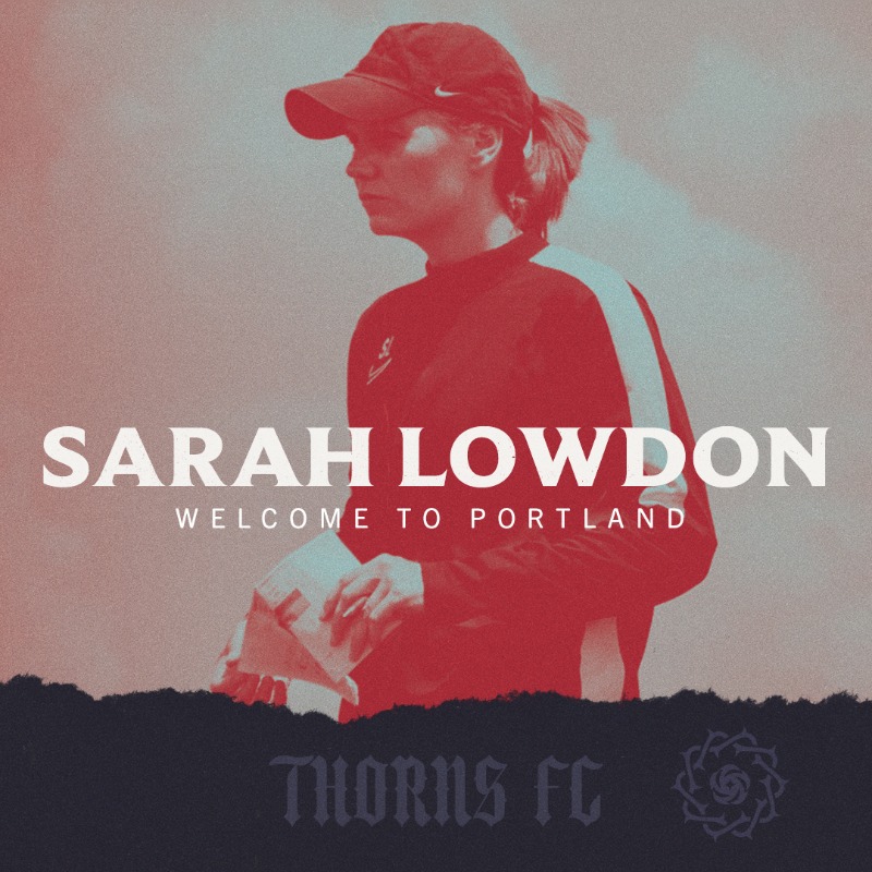 ThornsFC's tweet photo. 📰 | We've hired Sarah Lowdon to our coaching staff ahead of our 2024 season.

Welcome our new assistant coach! 🌹

#BAONPDX