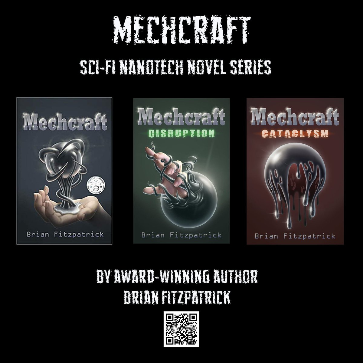 TheWritingFitz's tweet photo. "In a world of nanotech, Jake London is the key."
Meet Jake London, the key to a world of nanotech wonders and dangers. Join the #Mechcraft adventure now! #TechThriller #YAReads #EpicJourney #NanotechWorld #SciFi #SciFiBook #Thriller #BookLover @tbmhorror
https://t.co/Z9mZlpMnbO https://t.co/Z5SW5WYkWy