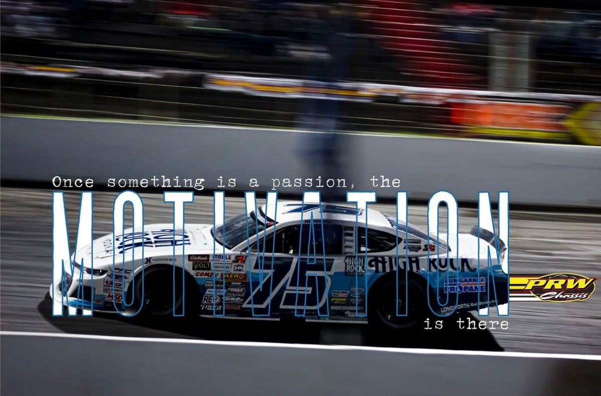 Without passion, there is no motivation. If there is no passion or motivation, why are you even doing it? If you have the passion and the motivation, you’re unstoppable!
#prw #prwchassis #racing #racecar #motivation #passion #dream #Imsc #latemodelstock #letsgoracing