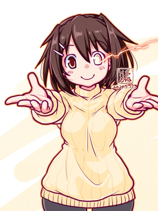 苦手アングル練習古鷹さん