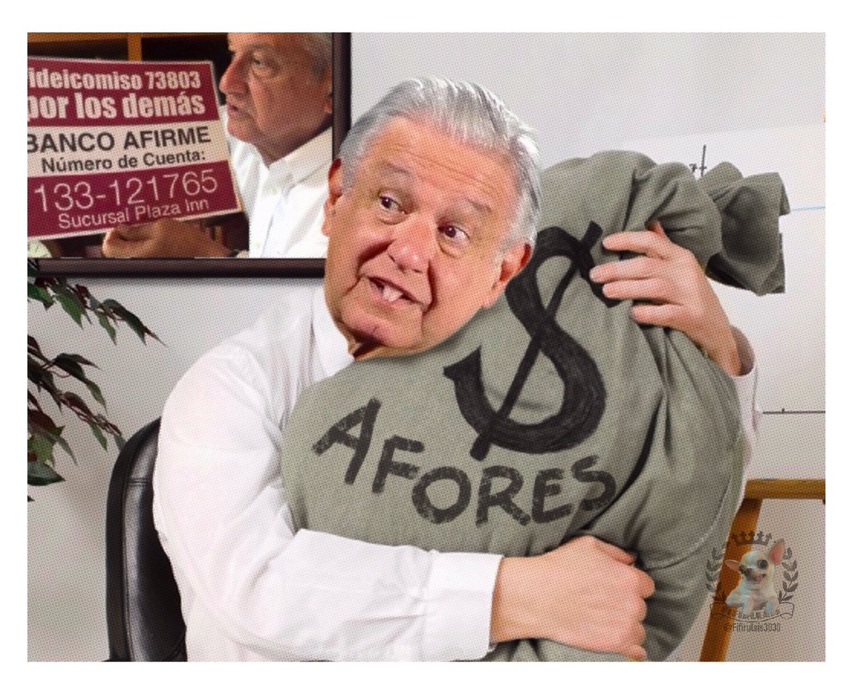 Fifirulais3030's tweet photo. Si el viejo guango no se tocó el corazón para robarle a los damnificados del sismo, ¿tú crees que le tiemble la mano para robarse tus afores? https://t.co/bJlxYXWHR4