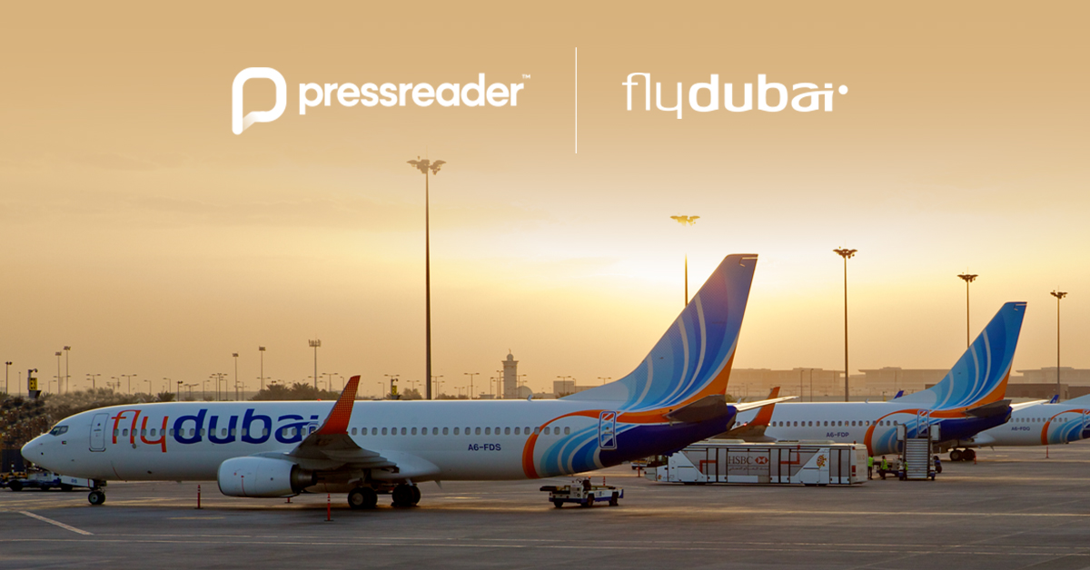 Exciting news for <a href="/flydubai/">flydubai</a> travelers, PressReader is poised to enhance the flying experience through the renowned carrier’s inflight entertainment system. Passengers traveling with flydubai in Business Class and Economy Class can browse the latest business, news, travel and