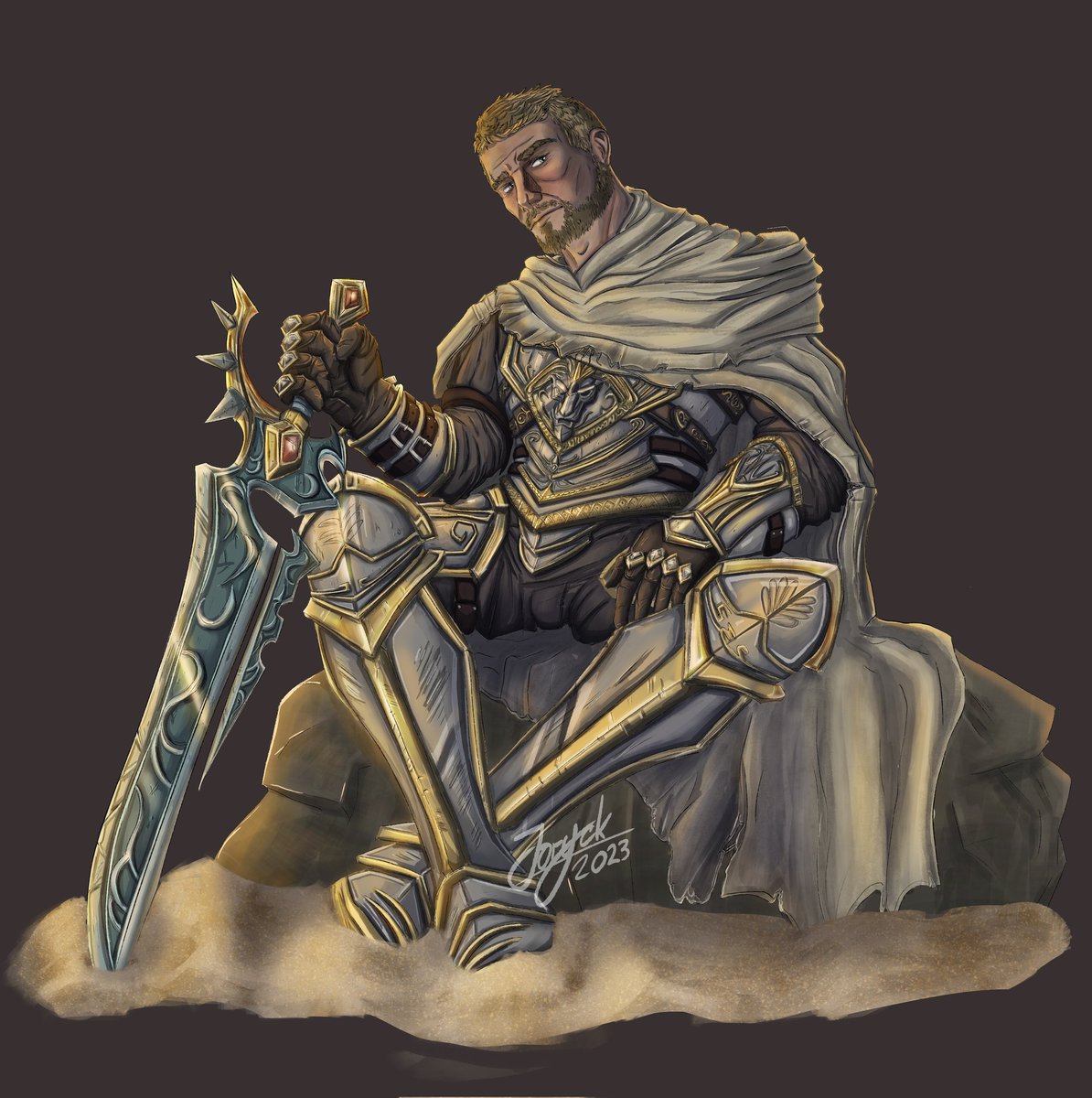 ArtJoryck's tweet photo. Hiho ! #PortfolioDay 
I am Joryck ! A freelance artist that loves all kinds of fantasy characters like from Warcraft , Runeterra , DnD... etc got it all <3 https://t.co/1usCIXgdqa