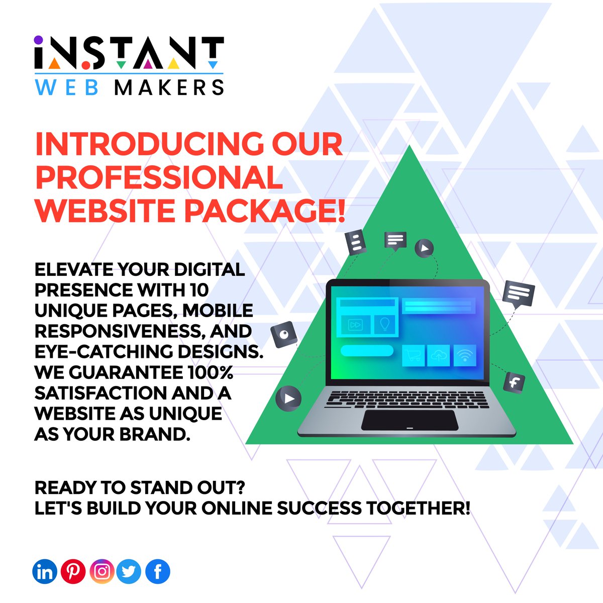 IWebMakersus's tweet image. Unlock Your Online Potential!
Call Now 833-680-6880 Or Visit Us instantwebmakers.com
#DigitalTransformation #WebDevelopmentPros #Creativity #InstantWebMakers #StartupJourney #WebDesignMagic