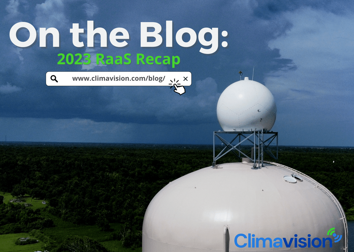 In 2023, Climavision’s supplemental radar network captured several severe weather events. Read on in this week’s blog post to see our impressive radar imagery at work: hubs.la/Q02f_xGZ0