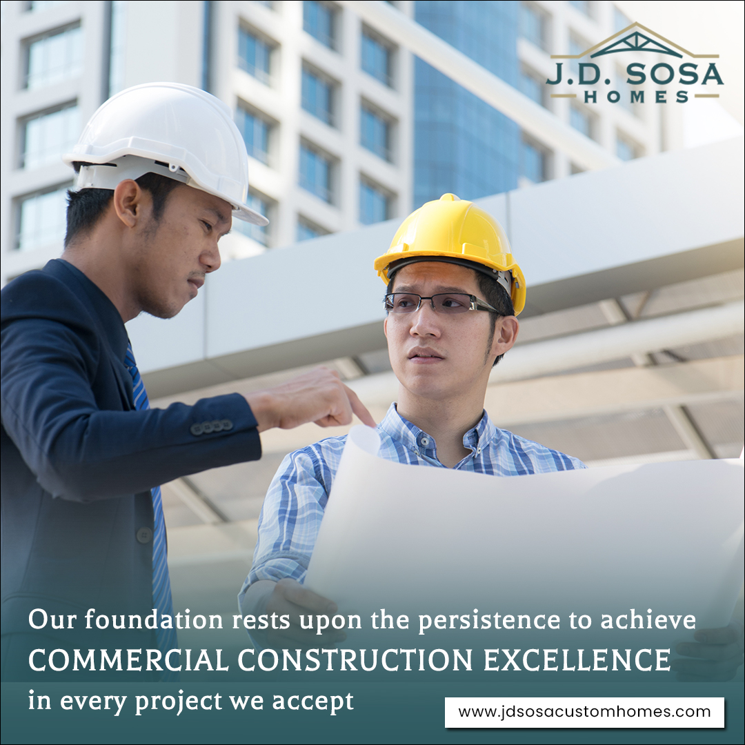 JDSosaHomes's tweet photo. Our foundation rests upon the persistence to achieve #CommercialConstruction excellence in every project we accept. The steady focus on unmatched quality and steadfast professionalism permeates every aspect of our construction journey. https://t.co/sznepvyYxQ https://t.co/gHEhozZMSp