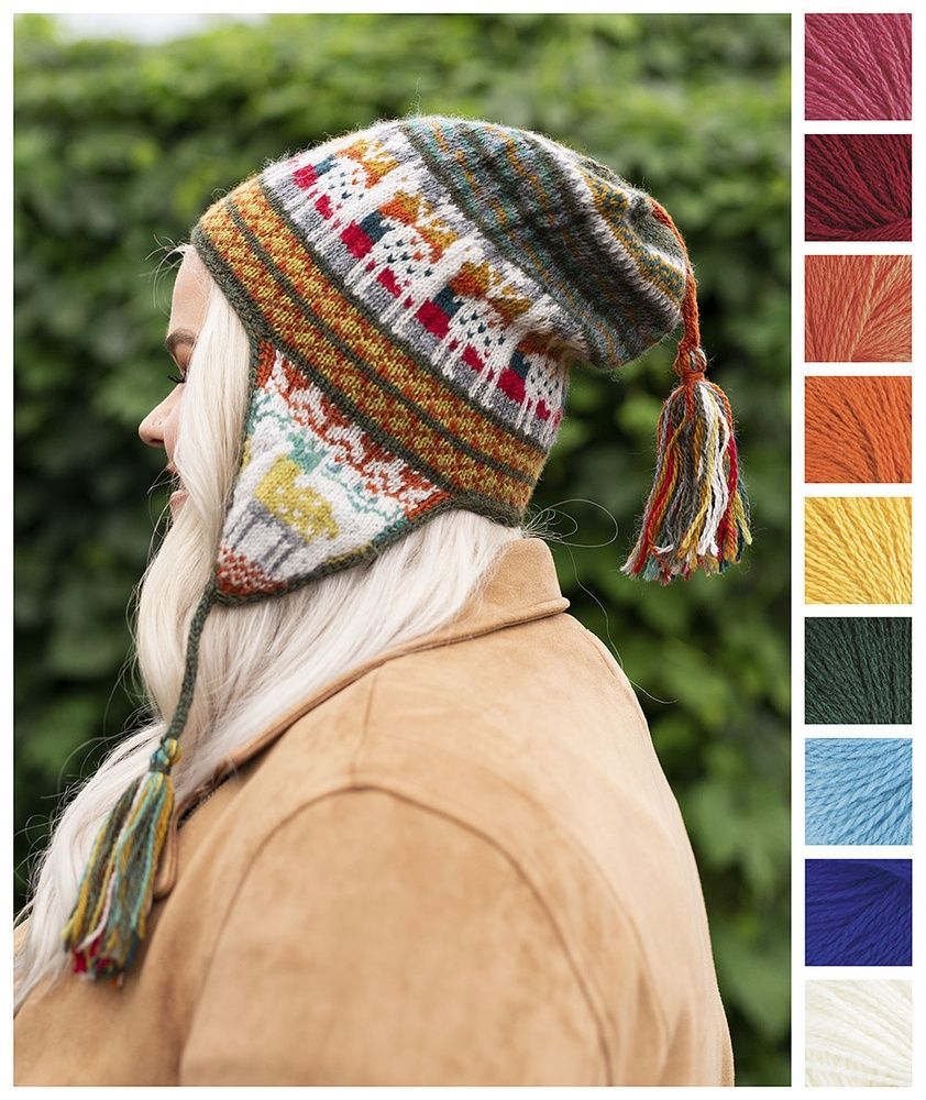 knithacker's tweet photo. Knit An Andean Chullo Hat With a Handy Kit From KnitPicks ... Includes All The Llama and More! 👉 https://t.co/A58TUH1YF0 #knit #knitting #handmade #diy #knitpicks https://t.co/r1zxMhZe3y