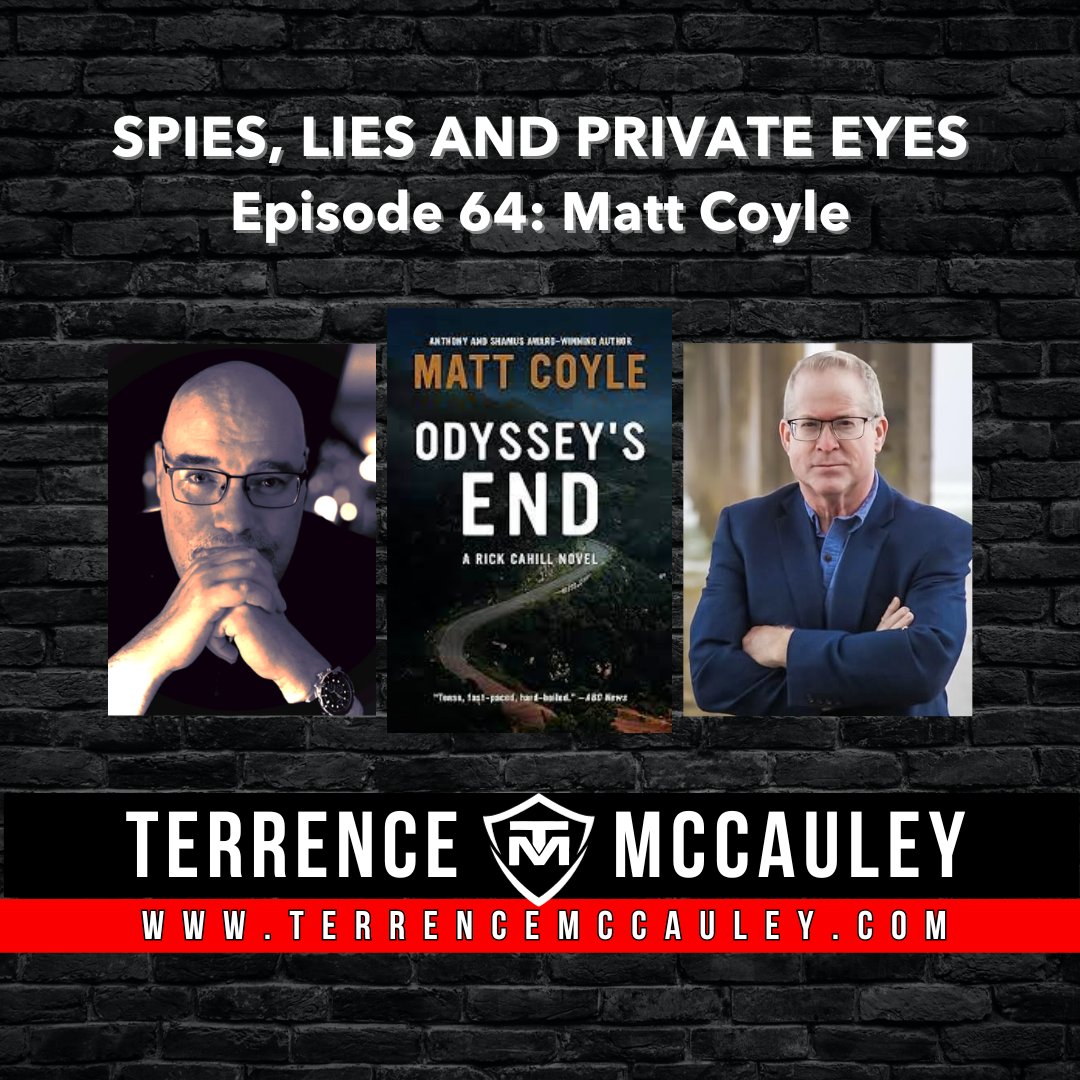 <a href="/coylem/">matt coyle</a> stops by the podcast to talk about his latest novel ODYSSEY'S END. conta.cc/47v6Ymc