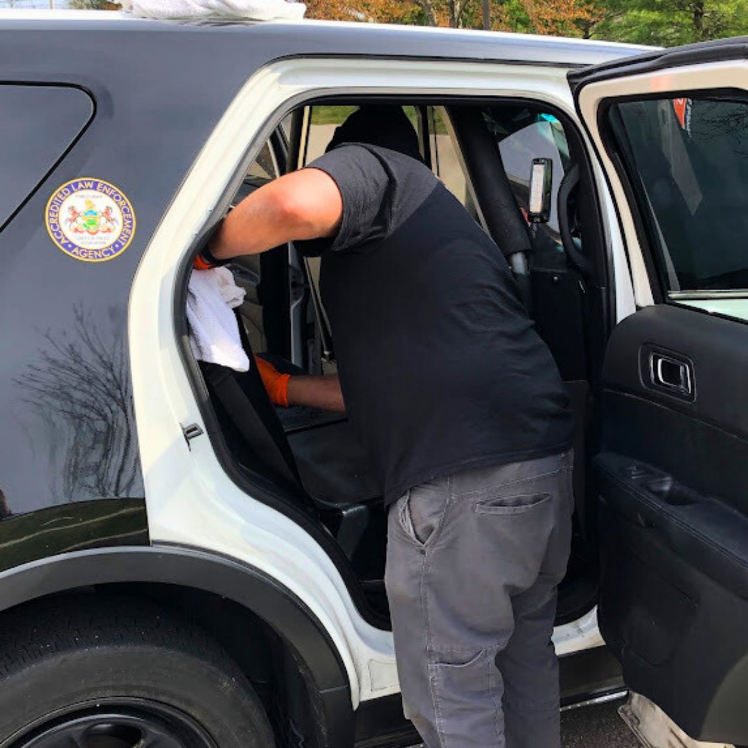 SPofUB's tweet photo. Trust us to deliver professional and reliable sanitation services for a wide range of environments, including law enforcement vehicles🚓. Your safety is our priority. https://t.co/7Gcm7f6vRb