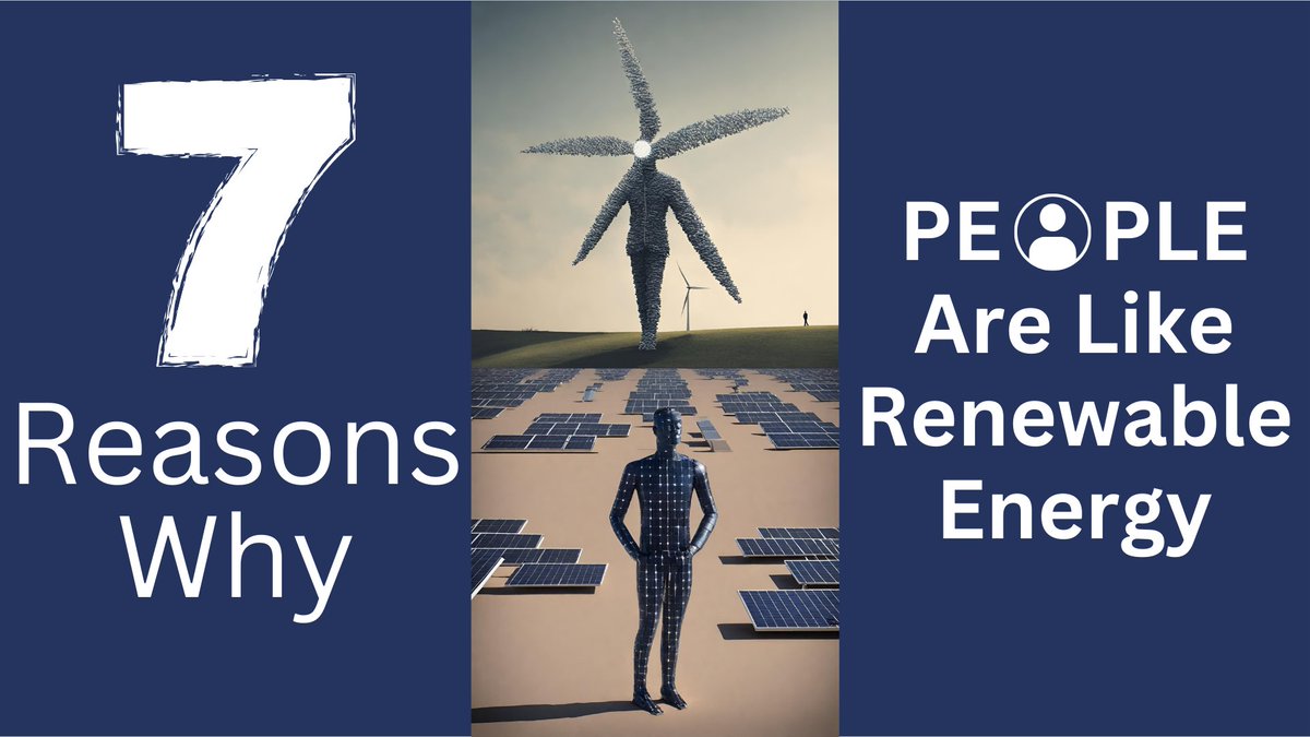 Have you ever stopped to think about how most sources of renewable energy are like humans -- faults and all? Check out this list by our founder Shawn Connors: bit.ly/3TPMC48
#RenewableEnergy #ClimateChange #NuclearEnergy