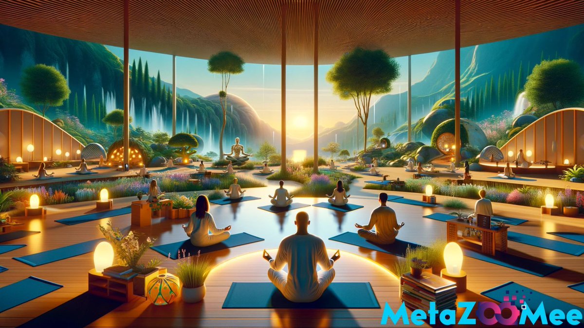 metazoomee's tweet photo. ๐ Experience relaxation and rejuvenation in MetaZooMee's virtual wellness centers. Meditate, practice yoga, and find your zen in a tranquil digital oasis. Wellness in the metaverse awaits! #MetaZooMeeWellness #VirtualRelaxation $MZM๐งโโ๏ธ https://t.co/VTrAAsH6YE