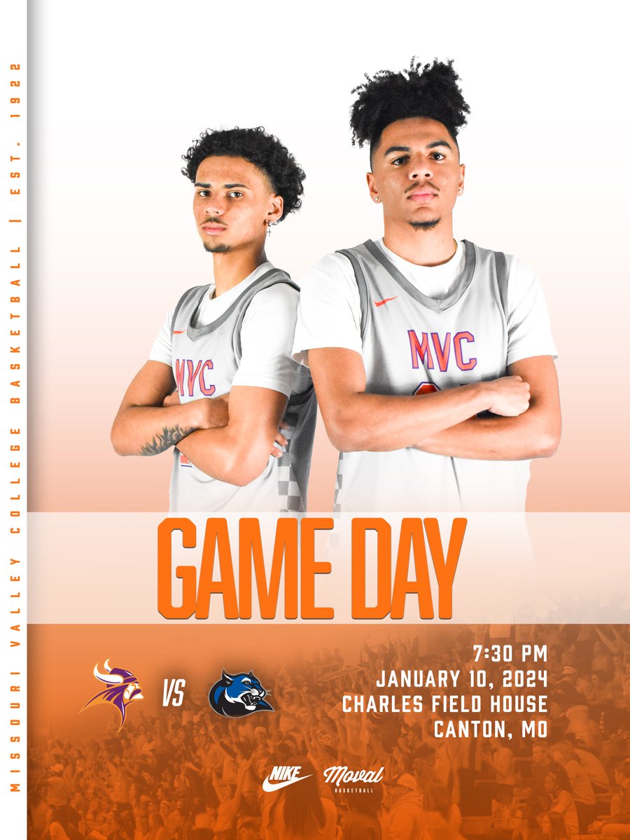 𝙂𝘼𝙈𝙀𝘿𝘼𝙔

🆚: Culver-Stockton College
⌚️: 7:30 PM
📍: Canton, Mo
🏟: Charles Field House
📈: valleywillroll.com/sports/mbkb/20…
🖥: heartconferencenetwork.com/cs/

#VIKESUP #VALLEYWILLROLL #VIKESALLIN