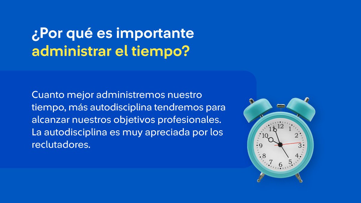 AFP_Integra's tweet photo. Si estás en tu búsqueda laboral y quieres aprender estrategias para optimizar tu tiempo durante este proceso, te invitamos a leer el siguiente artículo en nuestra plataforma #TalentoImparable: https://t.co/xQ8nwBUsaa
Accede a este y más contenidos en: https://t.co/pXCfQw1vg1 https://t.co/kEMo4kBKU7