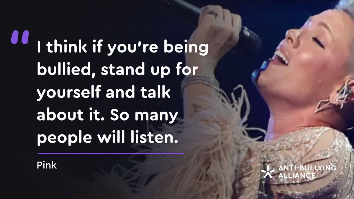 ABAonline's tweet photo. 🌟 @Pink reminds us that speaking up against bullying is a powerful act. Your voice matters, and there's strength in standing up for yourself. 💪💙 #SpeakOut #AntiBullying #pink #pinksinger #music #trending #quotes https://t.co/1QYcNn3QcG