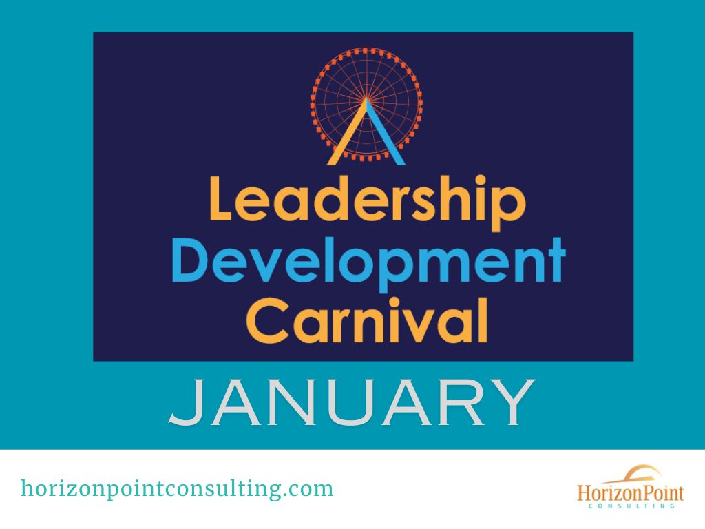 I'm honored to be included in the January #LeadershipDevelopment Carnival from Weaving Influence. Find my contribution along with more than 20 others from global thought leaders here: weavinginfluence.com/leadership/jan…