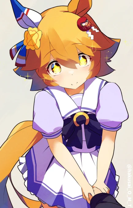 ぱっちりおめめ #ウマ娘 #マチカネフクキタル