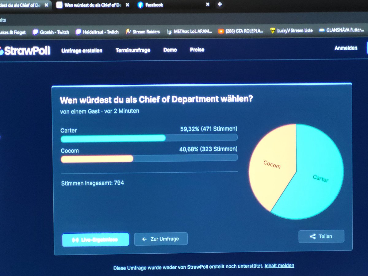 BlackMarill's tweet photo. @TwainKitty Die Heideltraut Community würde Carter wählen <3 https://t.co/8pVEczhzU6
