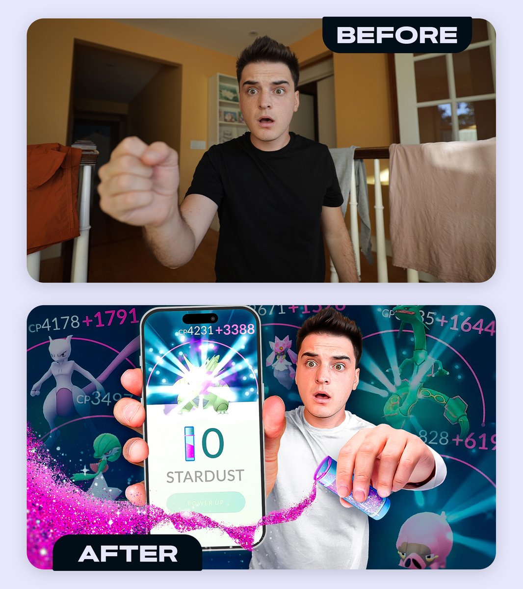 dechdesign's tweet image. How much stardust did you spend at one time? ✨
YouTube Thumbnail for @pokedaxi 
🔴 youtu.be/Vru0ohZs3R0
#PokemonGO