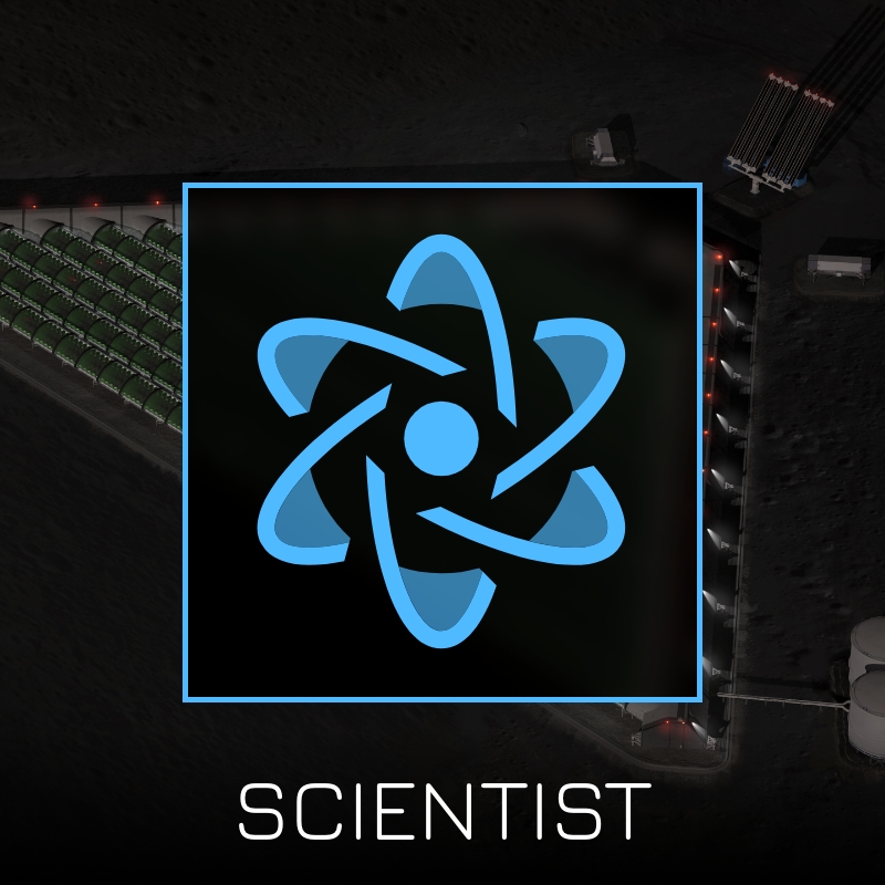 influenceth's tweet photo. Miner, Engineer, Scientist, Merchant, Pilot. Which class will you pick as your captain?