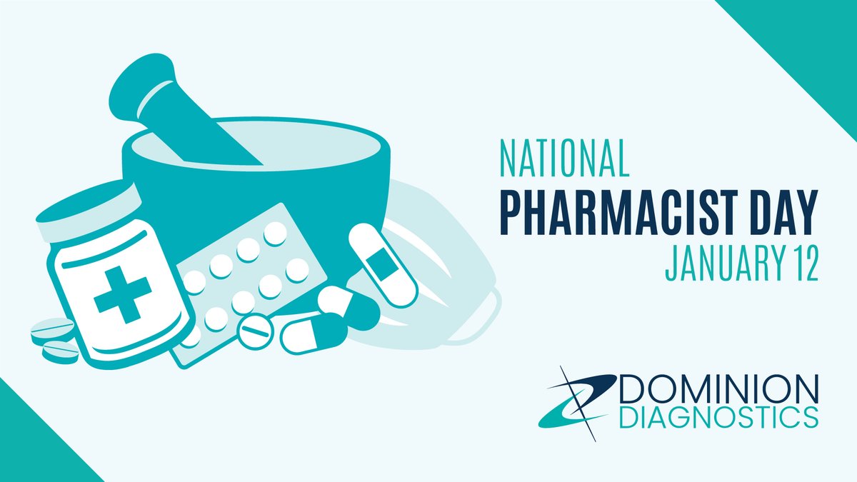 #NationalPharmacistDay is celebrated each year on January 12th. Our Clinical Services Team of Pharmacists is committed to helping clients with questions on individual patient results. We take this opportunity to thank pharmacists for the incredible work they do for patients!