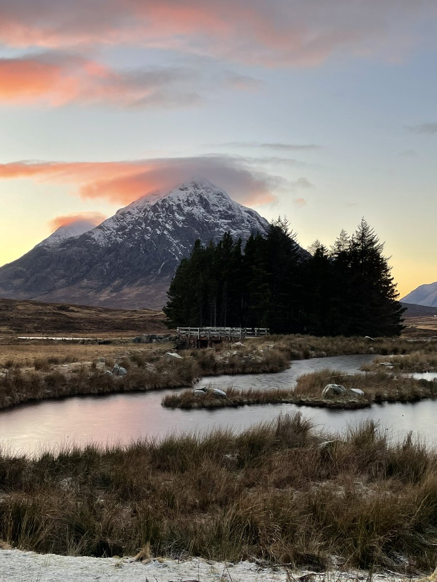 My favourite hoodie keeping me cosy on a snowy Glen Coe mountain. ‘Mon the Clan