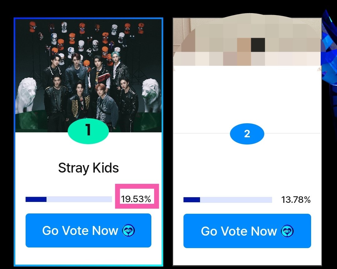 skzchartdata's tweet photo. 🔵 #HMADaesang4SKZ: Artist Of The Year

#1 #StrayKids – 19.53%🔻 🚨
#2 * – 13.78%

🚨GAP: 5.75%🚨

ℹ️ Our RC: QZU67304

📝: STAYs, please, keep voting and if there's time, vote more! We only have 6 DAYS TO GO and we need the biggest gap possible. Also note, they can start mass voting whenever and close the gap - we're not safe. 

❗ Join VT: https://t.co/xGJjUBr2Sd
✅ DROP 5% of total 🎟️, SAVE THE REST FOR LAST DAY 

⏳End: 01/17