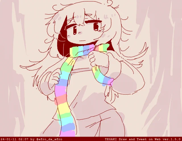 エンチャントサンダーな2時じゃん?? #tegaki_dt
