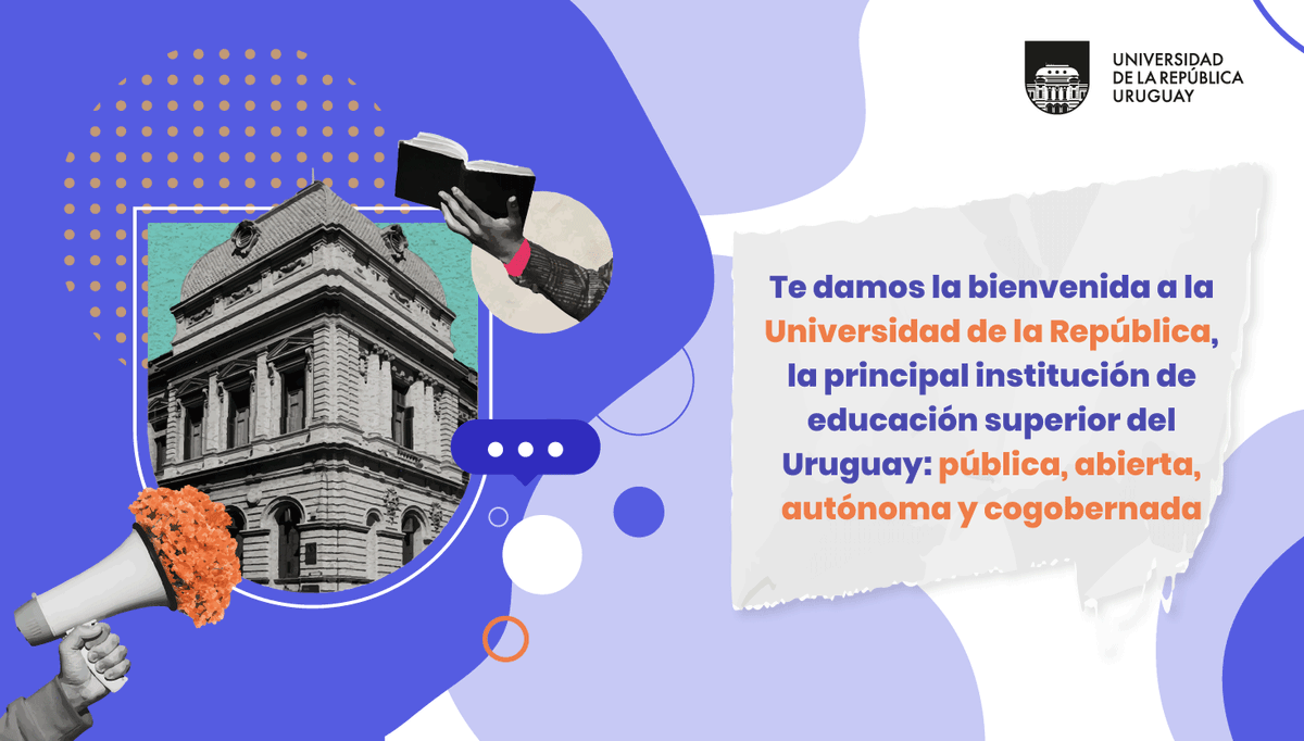 Udelaruy's tweet photo. 📝 ¡Pronto comienzan las 𝗶𝗻𝘀𝗰𝗿𝗶𝗽𝗰𝗶𝗼𝗻𝗲𝘀 en la #Udelar!

🔎 Conocé toda la info sobre el procedimiento de inscripciones, becas, tutorías y más en el sitio web de la Gᴇɴᴇʀᴀᴄɪᴏ́ɴ 2024 👇

https://t.co/5TrWON5Y1U https://t.co/yCCnxhoKYL