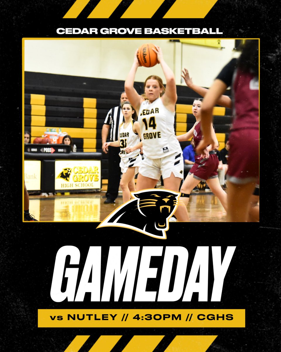 CGHS_Athletics's tweet photo. 🚨GAMEDAY🚨

🏒Clifton/CG/PV United🏒
🆚 | Tenafly
⌚️ | 4pm
📍 | Mackay Ice Rink

🏀Girls Basketball🏀
🆚 | Nutley
⌚️ | 4:30pm 
📍 | CGHS

🤼Wrestling🤼
🆚 | Verona 
⌚️ | 5pm 
📍 | Verona HS

Come out and support!! #LetGoPanthers https://t.co/3FE2q1JFow