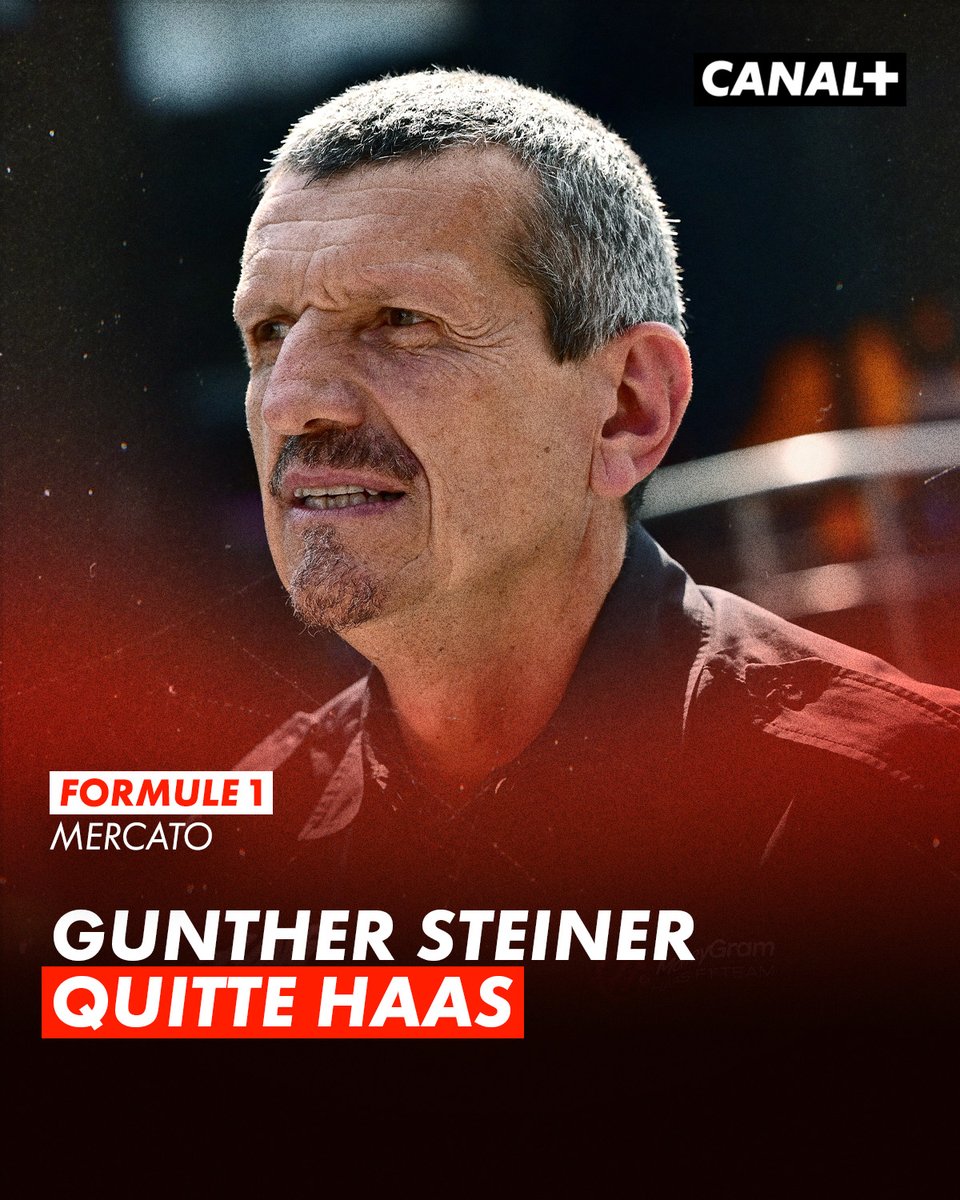 CanalplusF1's tweet image. 🔴 OFFICIEL 

Günther Steiner n'est plus le Team Principal de Haas ! Il dirigeait l'équipe depuis 2014 ❌

🆕 Jusque-là responsable de l'ingénierie, Ayao Komatsu le remplace à la tête de l'écurie américaine