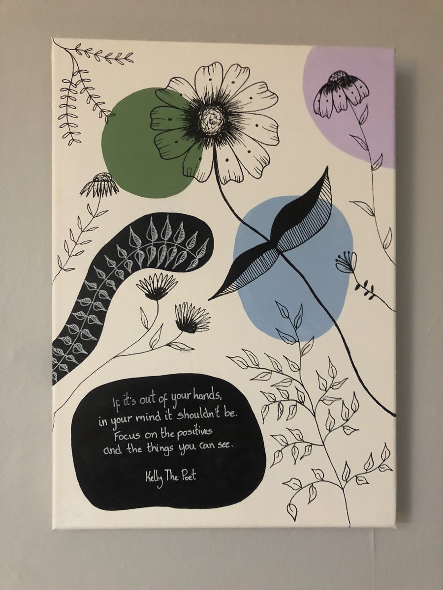 I am absolutely over the moon with my @kellythepoet artwork ❤️