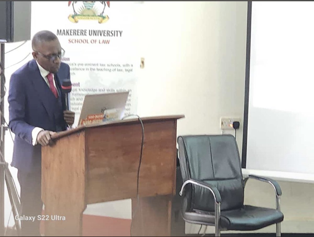 Heartiest congratulations Dr James Nkuubi (<a href="/JNkuubi/">James Nkuubi</a>)

You fended off the robust challenge I tried to put up as Opponent in your doctoral defence, and well and truly earned the Doctor of Laws (LLD) of <a href="/Makerere/">Makerere University</a> <a href="/MakerereLaw/">Makerere Law School</a>!

Hongera Sana! 

You did ‘finish the book’ 👌