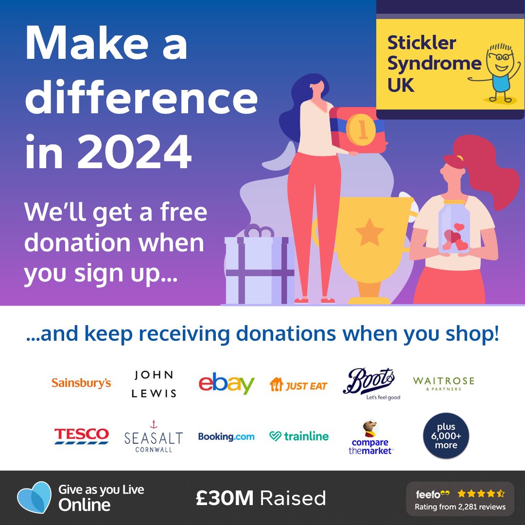 stickleruk's tweet image. Not supporting us on @giveasyoulive yet? It's completely free, and if you sign up before 29th Feb we'll receive a bonus free donation! Sign up today &amp;gt; giveasyoulive.com/join/sticklers…
#stickler #sticklersyndrome