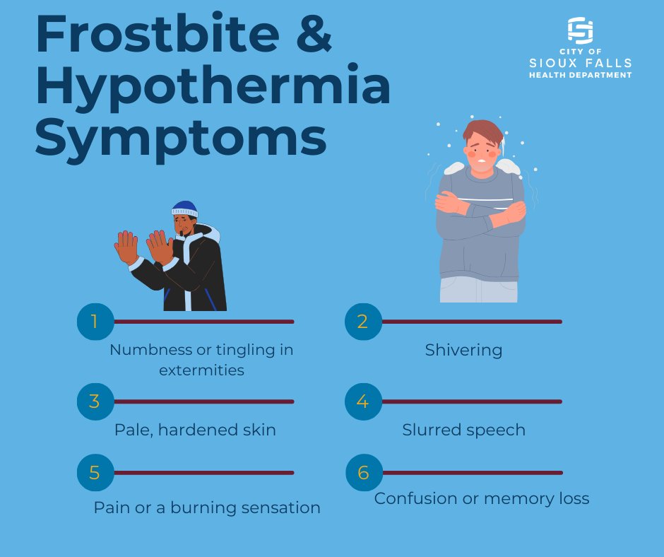 SFHealthDept's tweet photo. ❄️ With cold weather coming in this week, make sure to prioritize safety and well-being by watching out for symptoms of frostbite and hypothermia. Stay informed about weather updates and emergency alerts: https://t.co/el03gLaMp2 https://t.co/DOo7UjqpqG