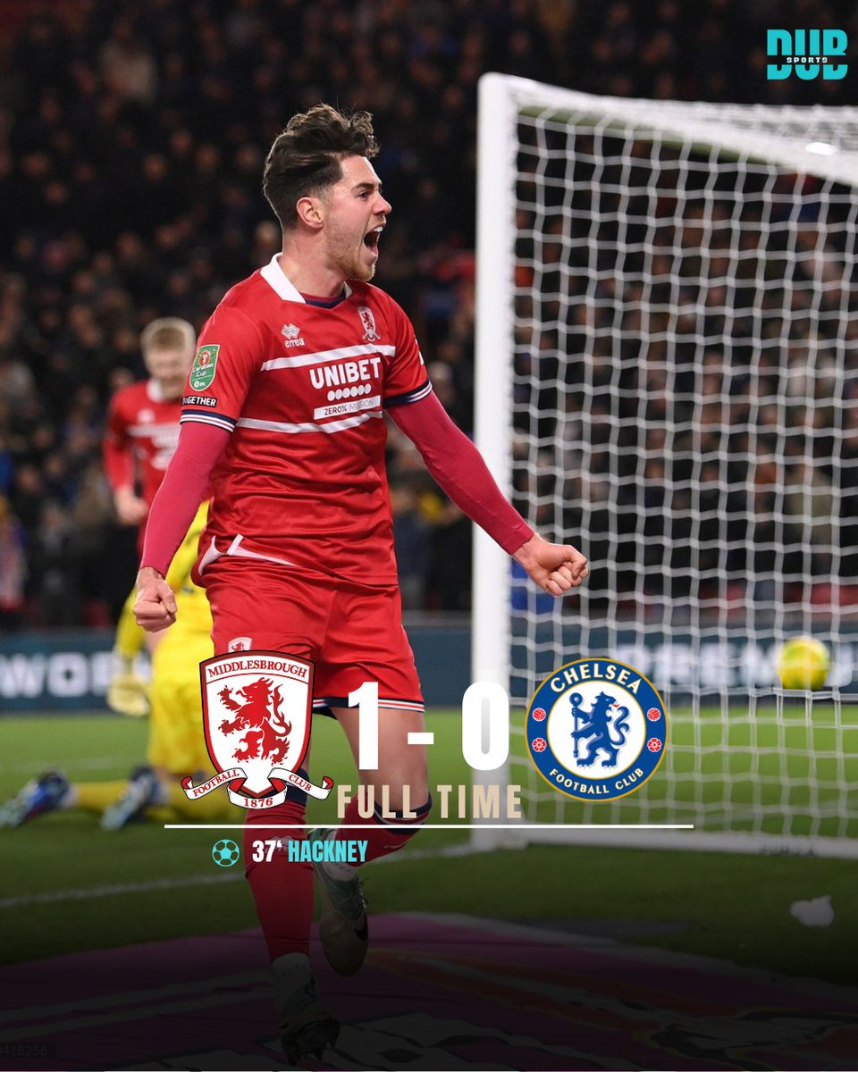 dubsportsfooty's tweet photo. 🏆 The fire leg of the semis are over!
Middlesbrough stun Premier League Chelsea by a Hayden Hackney goal
& Liverpool return from a goal down with the help of Cody Gakpo
#LIVFUL #LFC #FFC #MIDCHE #MFC #CFC https://t.co/EwP9z7GBYQ