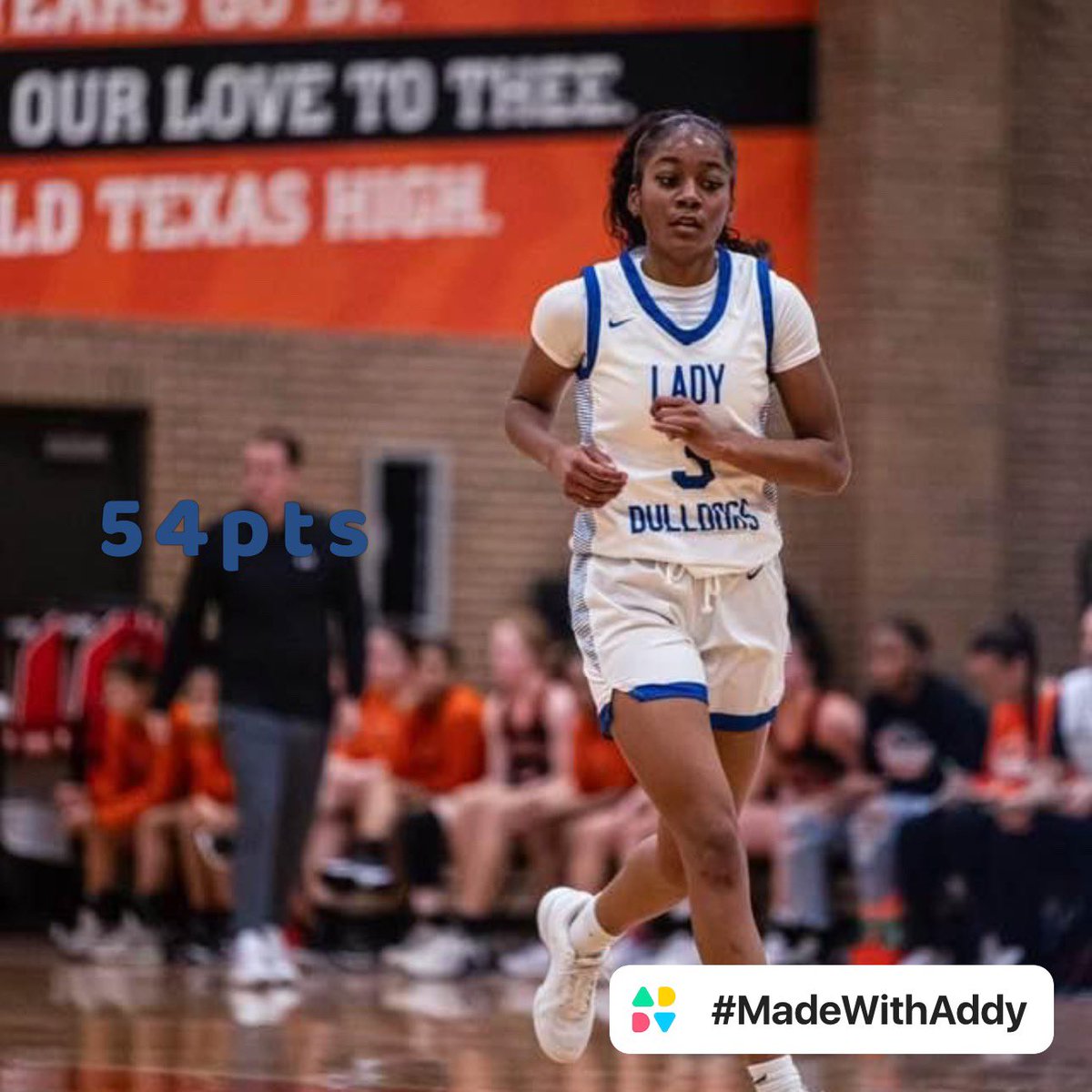 "Nothing can dim the light from within." - Maya Angelou- Ms. Saniya Burks put up 54pts last night #SIMPLYAMAZING!!!