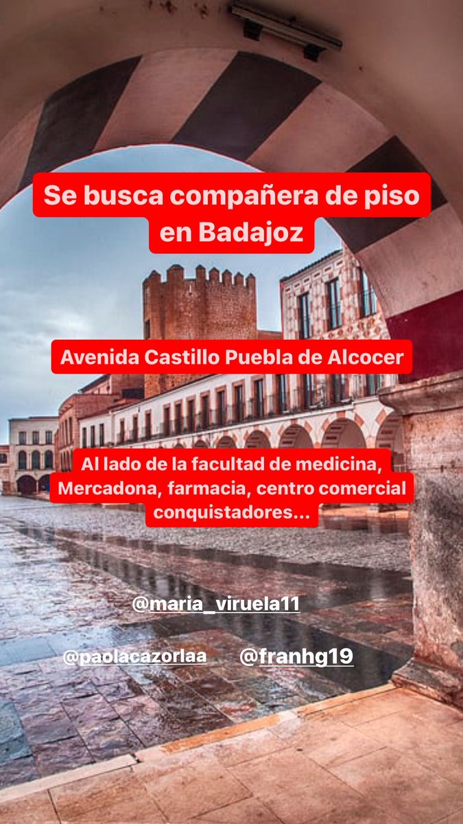 MariaViruela's tweet photo. #pisosbadajoz
#Badajoz https://t.co/JSKrzUswio