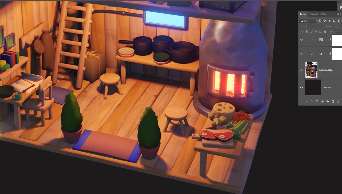 leof82art's tweet photo. Sneak peek of art in progress 👀
#digitalart #conceptart #conceptartist #illustration #gameart #props #blender #photoshop #2dartist https://t.co/1aKbSe1Eg8